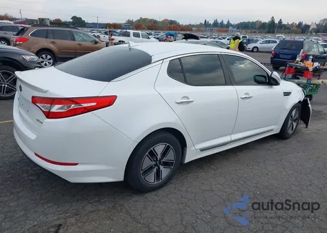 2012 Kia Optima Hybrid Ex z USA, uszkodzony, nr VIN KNAGM4AD2C5019598